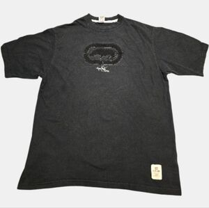 Vtg Ecko Unltd The Classic T-Shirt 3XL Black Rhino Streetwear Y2k Hip-Hop Skater